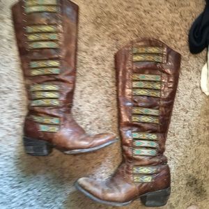 Old gringo riding boots